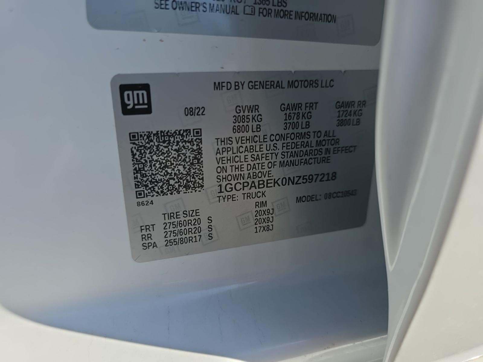 2022 Chevrolet Silverado 1500 Custom RWD