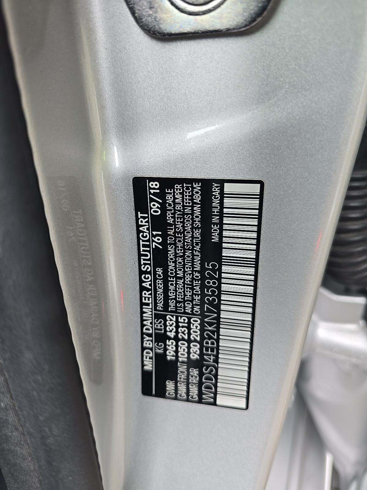 2019 Mercedes-Benz CLA CLA 250 FWD