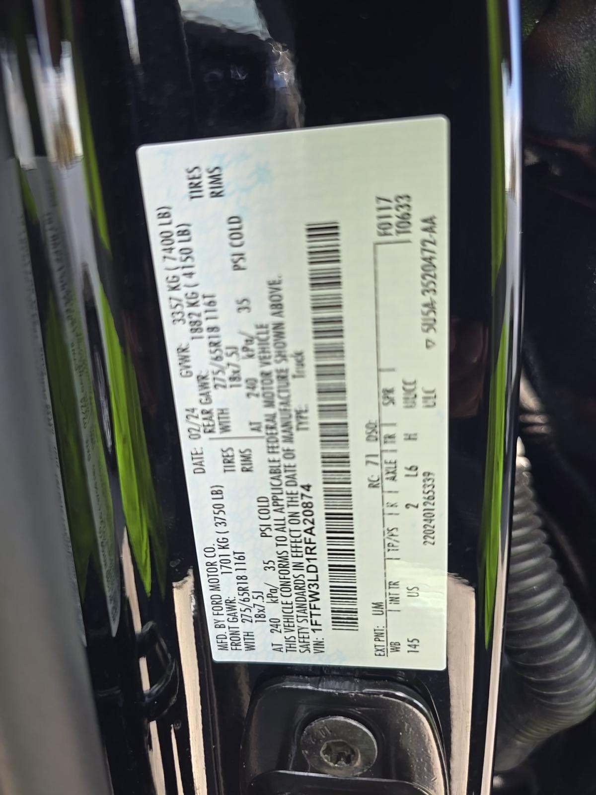 2024 Ford F-150 Hybrid XLT AWD