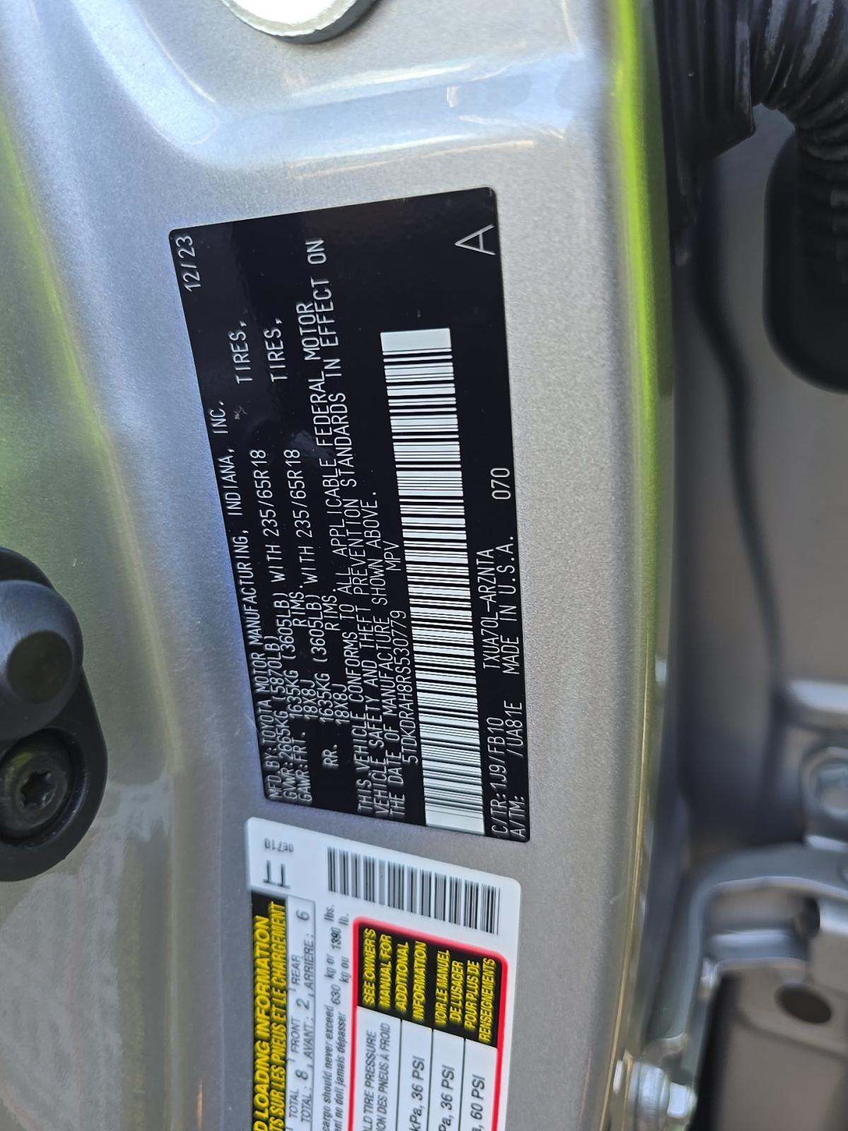 2024 Toyota Highlander LE FWD