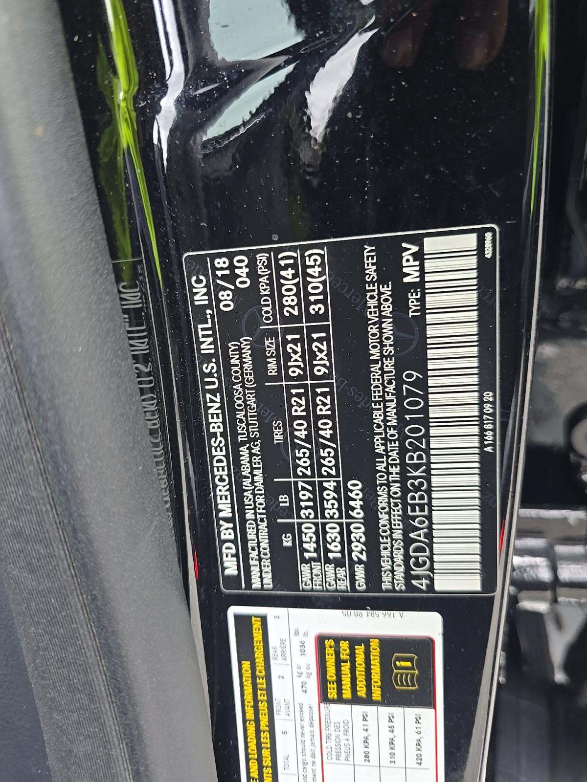 2019 Mercedes-Benz GLE AMG GLE 43 AWD