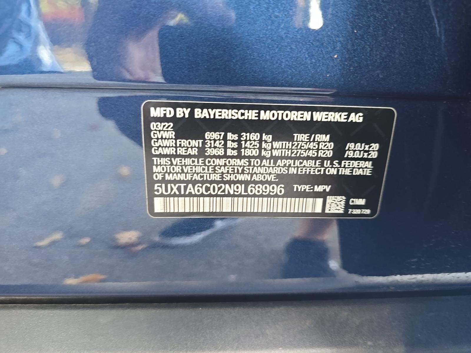 2022 BMW X5 xDrive45e AWD