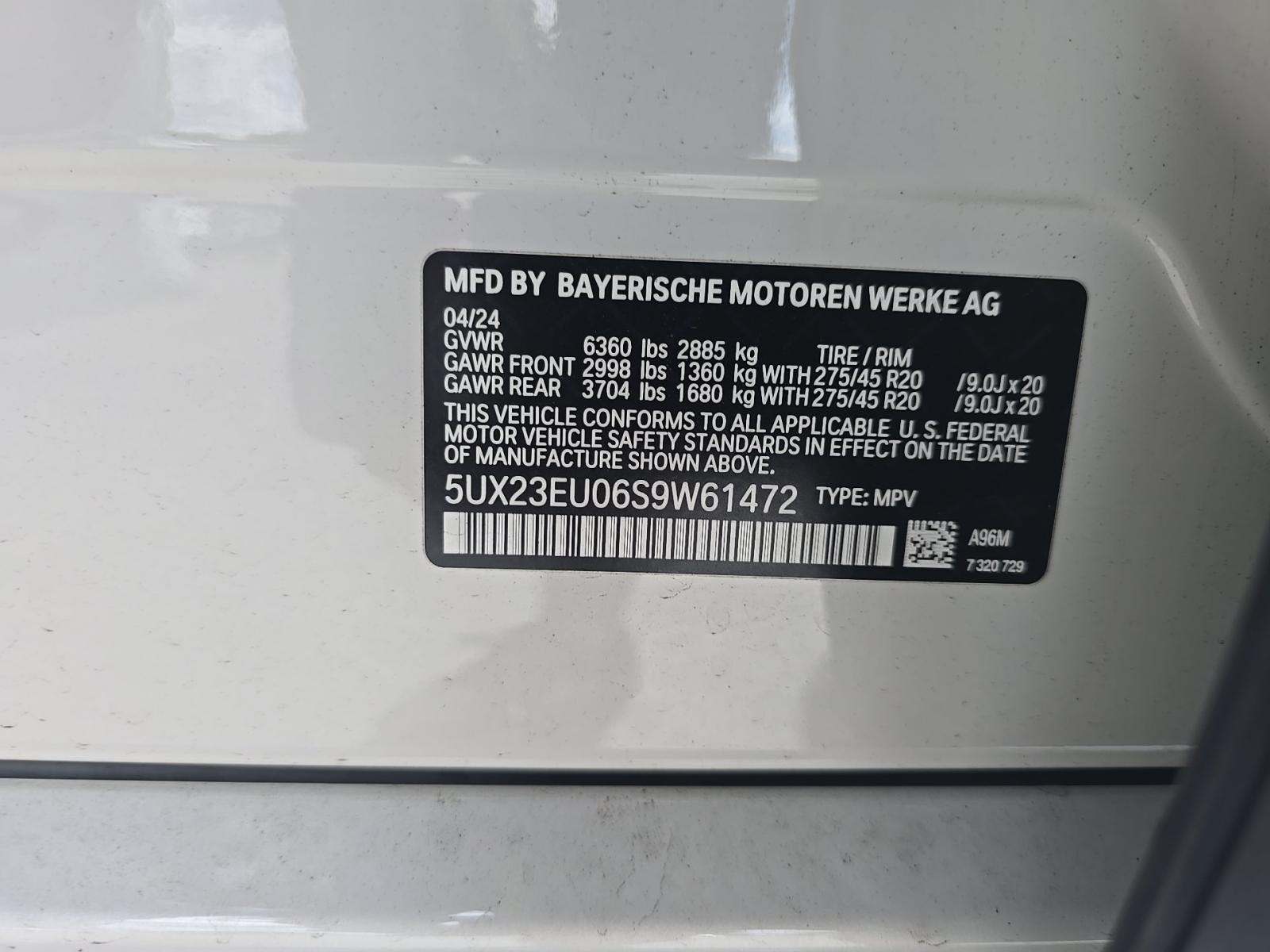 2025 BMW X5 xDrive40i AWD