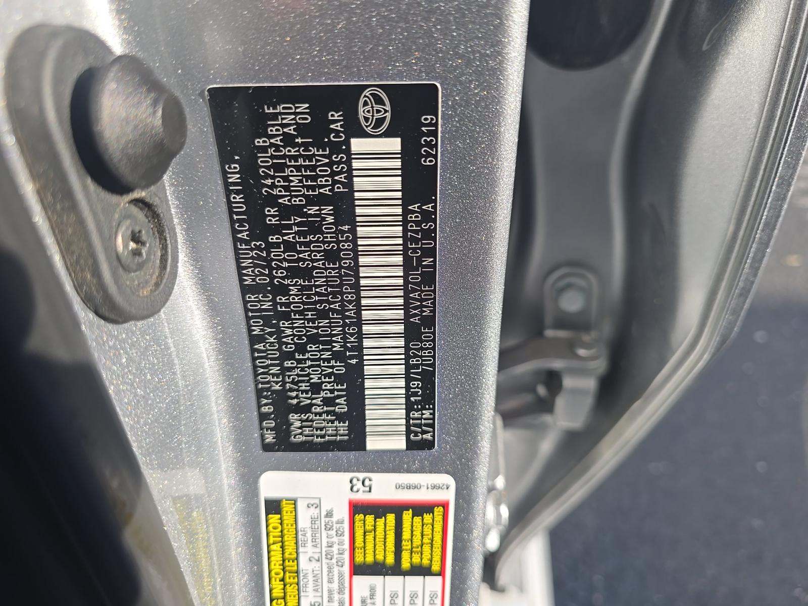 2023 Toyota Camry XSE FWD