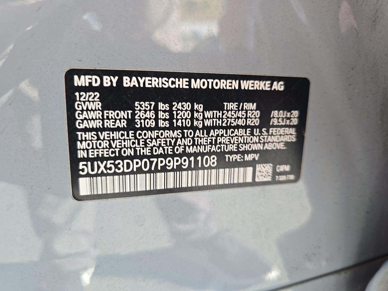 2023 BMW X3 xDrive30i AWD