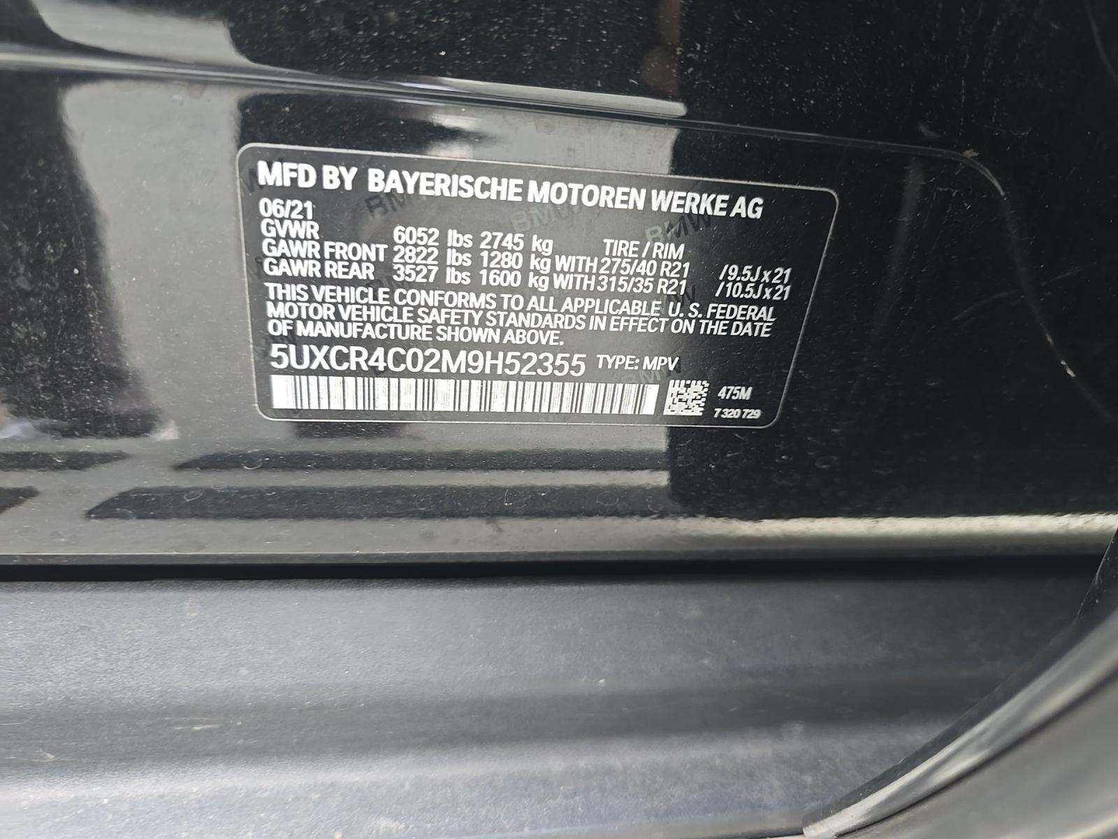 2021 BMW X5 sDrive40i RWD