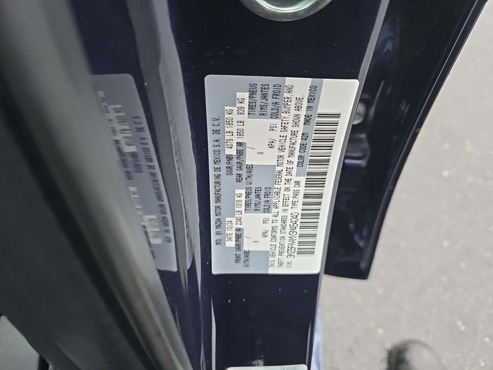 2025 MAZDA MAZDA3 2.5 S FWD