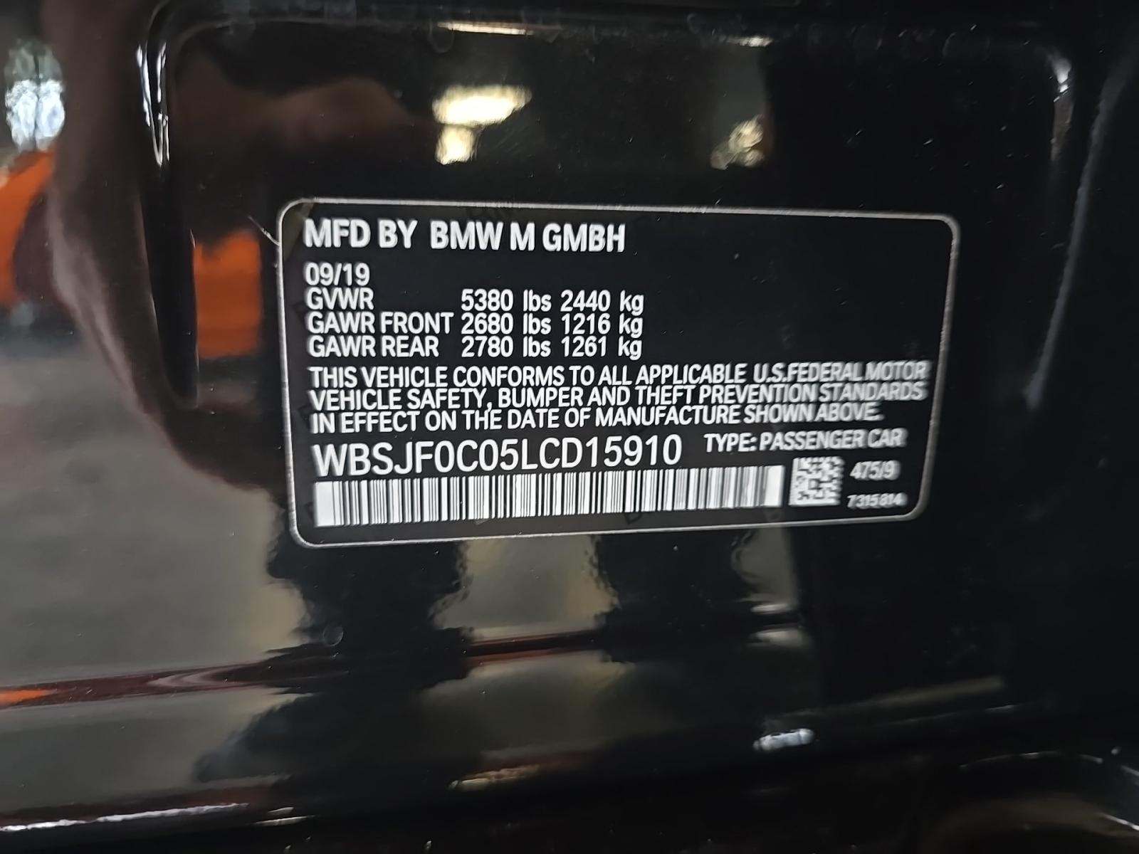 2020 BMW M5 Competition AWD