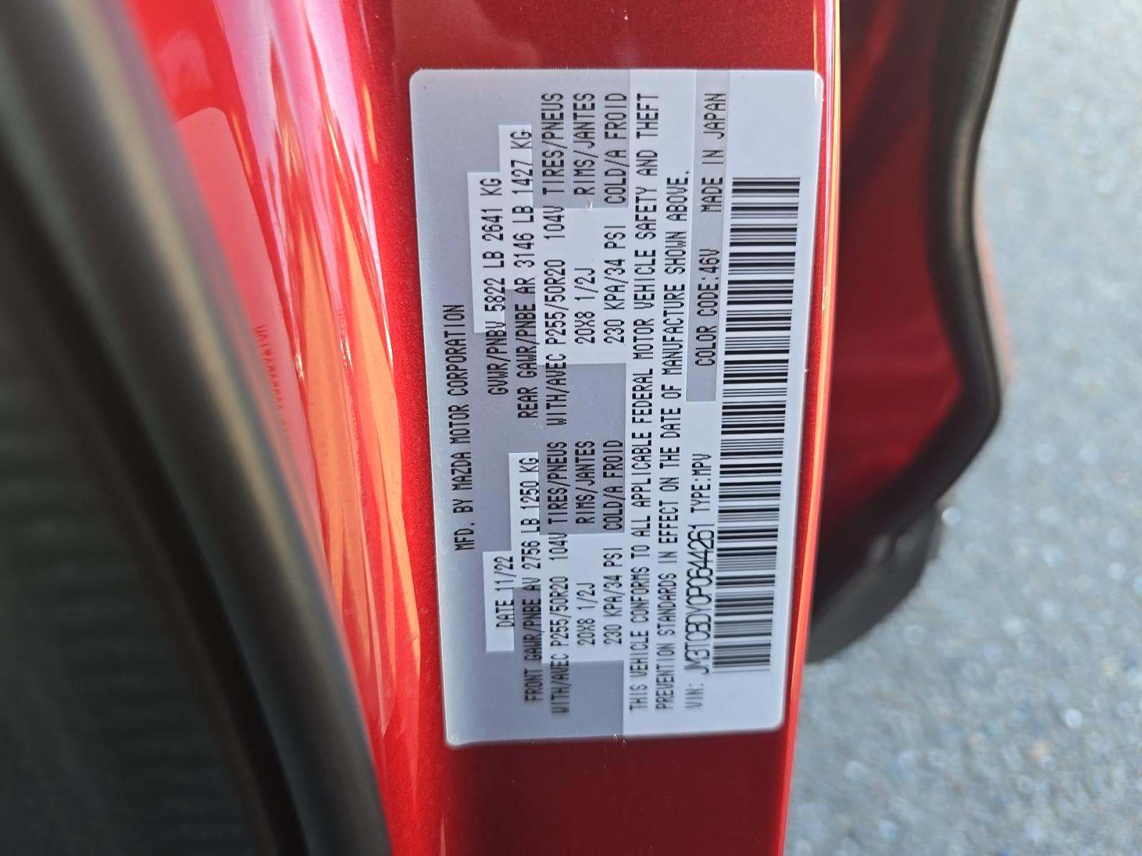 2023 MAZDA CX-9 Grand Touring AWD