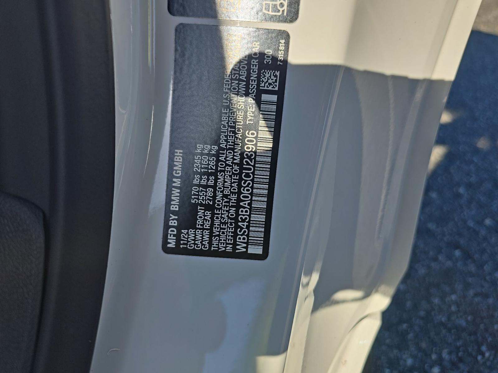 2025 BMW M4 Competition xDrive AWD