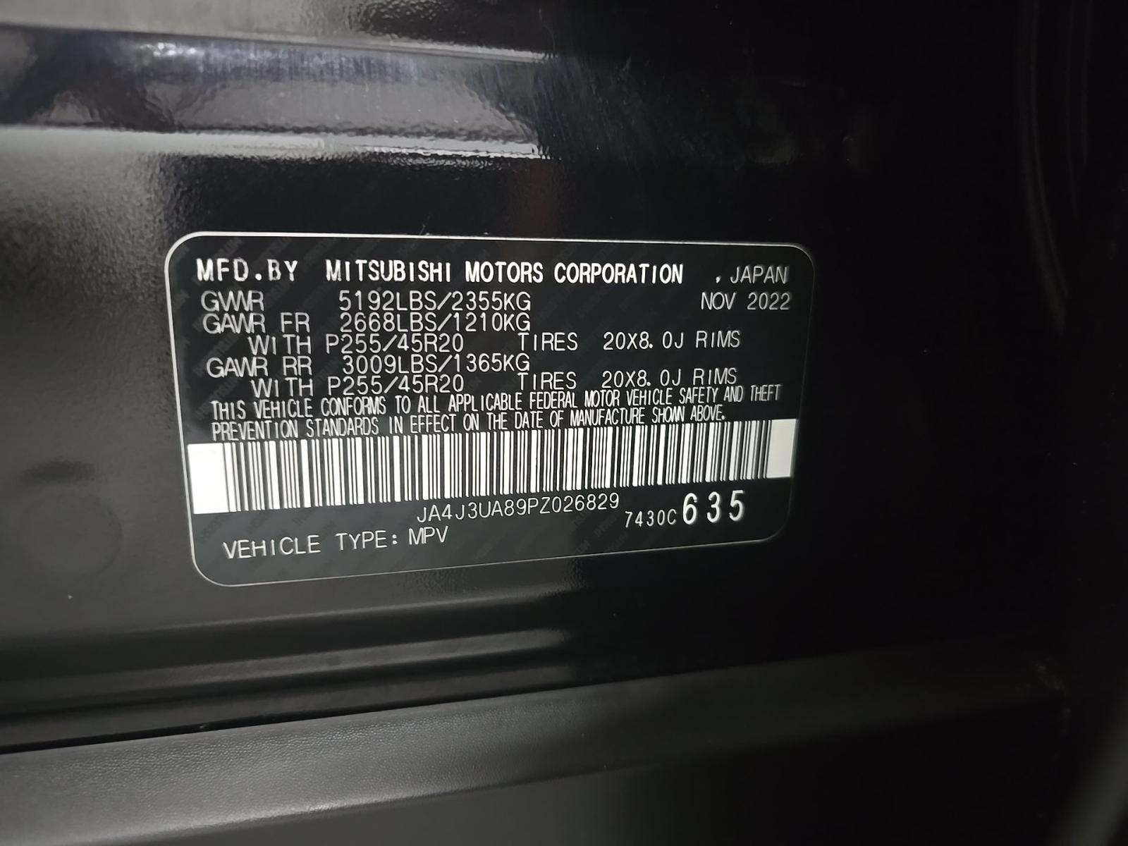 2023 Mitsubishi Outlander SE FWD