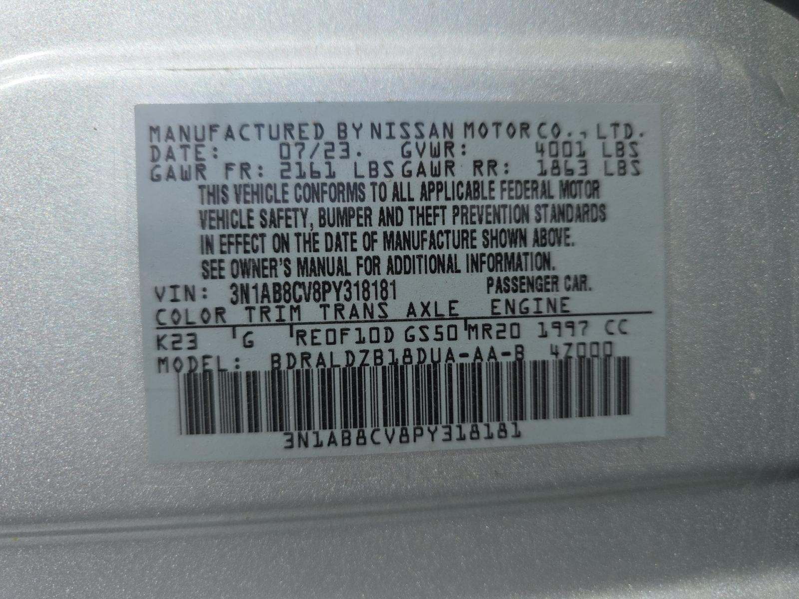 NISSAN SENTRA - 1