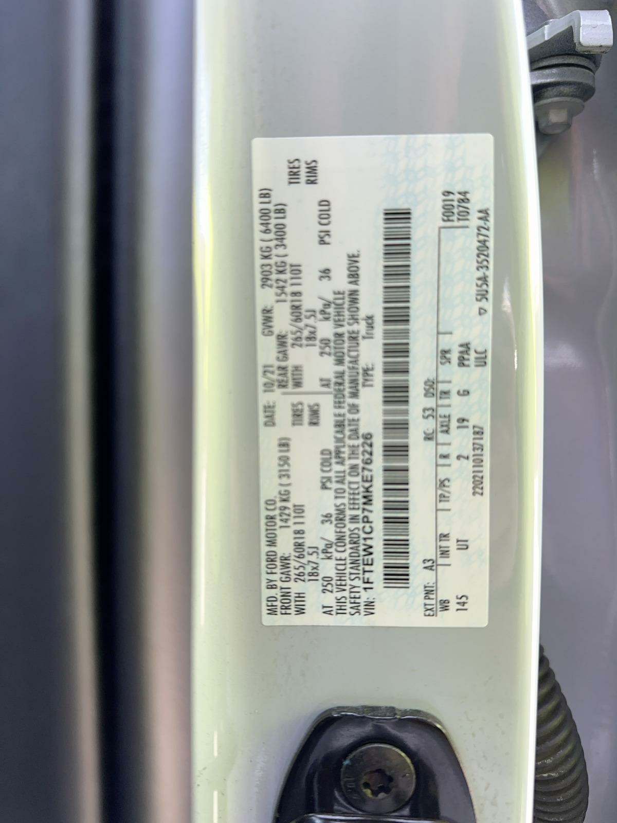 2021 Ford F-150 XLT RWD