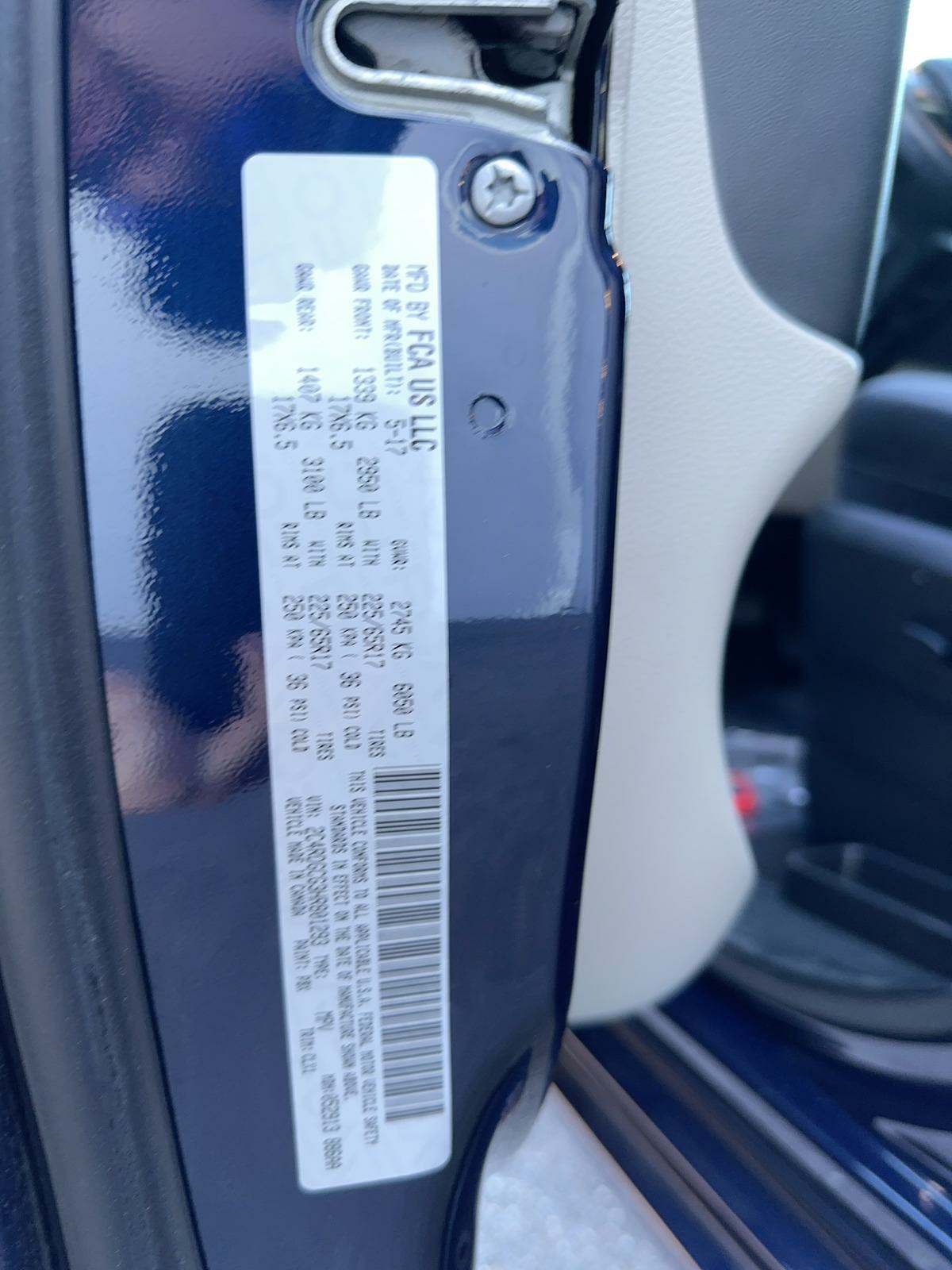 2017 Dodge Grand Caravan SXT FWD