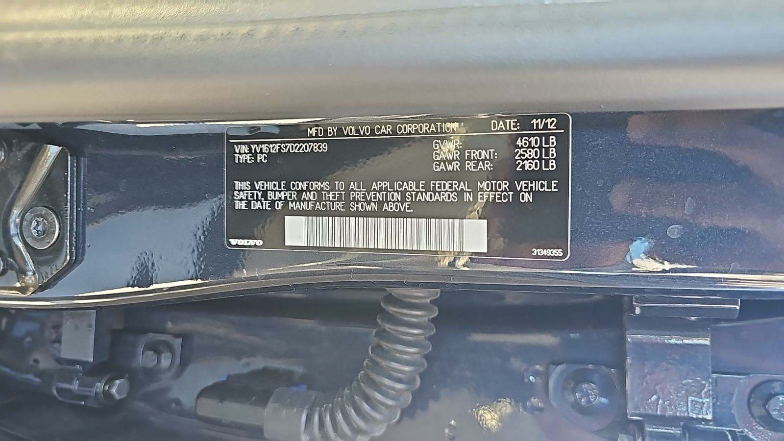 2013 Volvo S60 T5 FWD