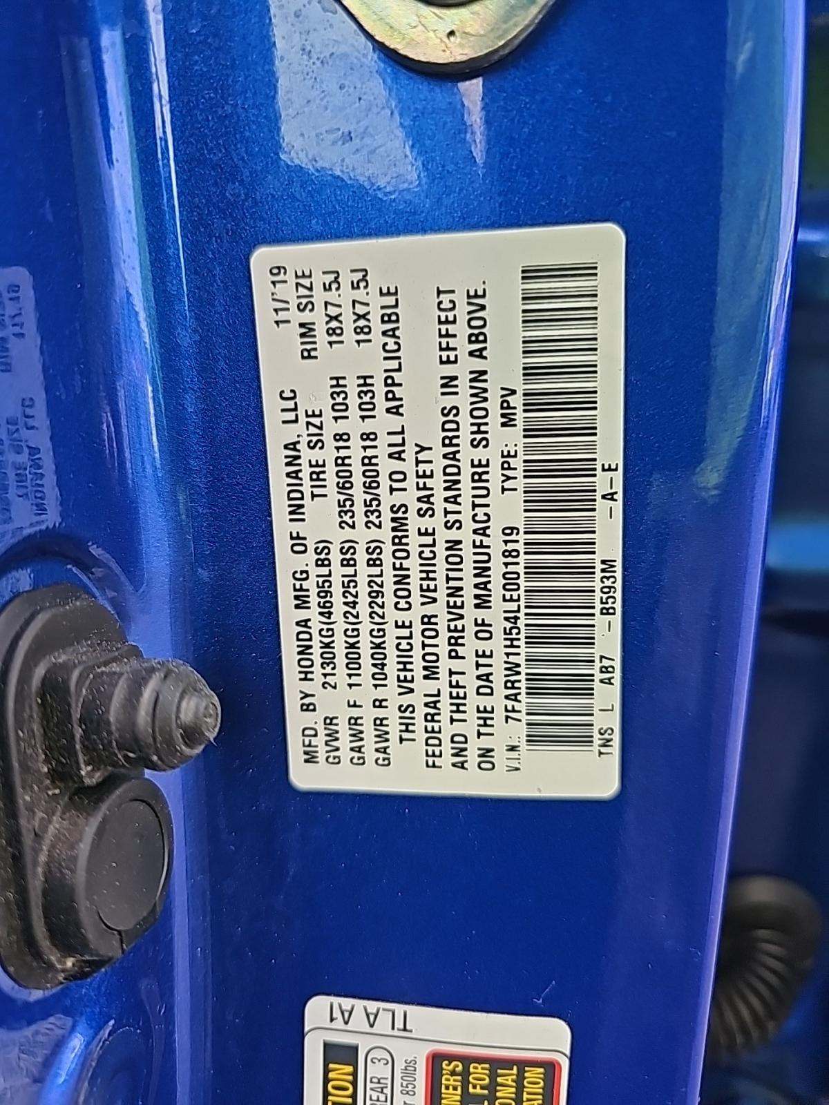 2020 Honda CR-V EX FWD