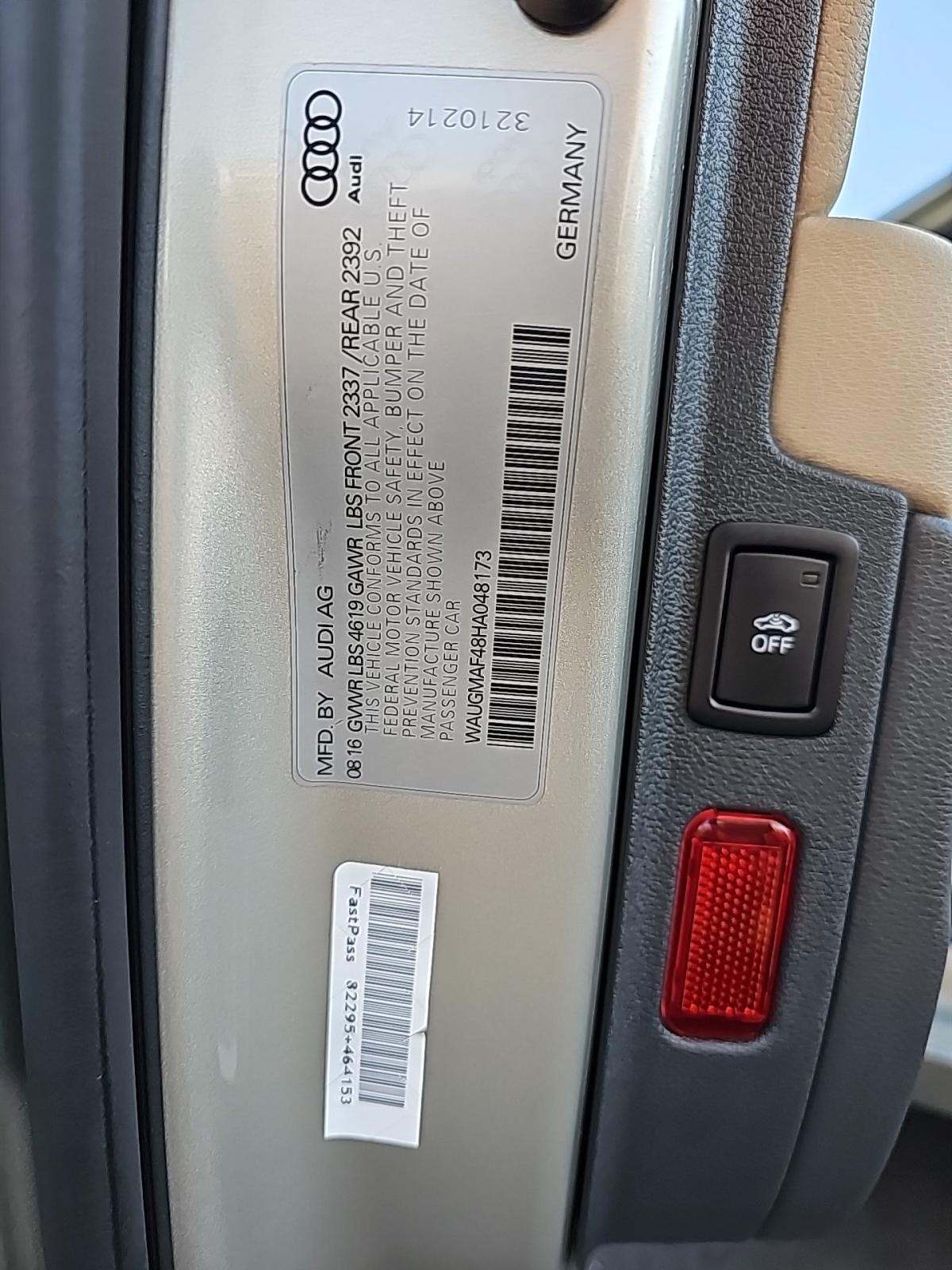 2017 Audi A4 ultra Premium FWD