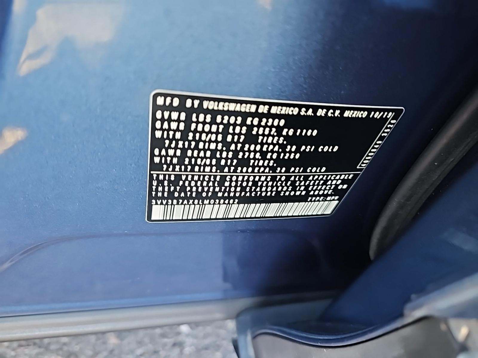2020 Volkswagen Tiguan 2.0T SE FWD