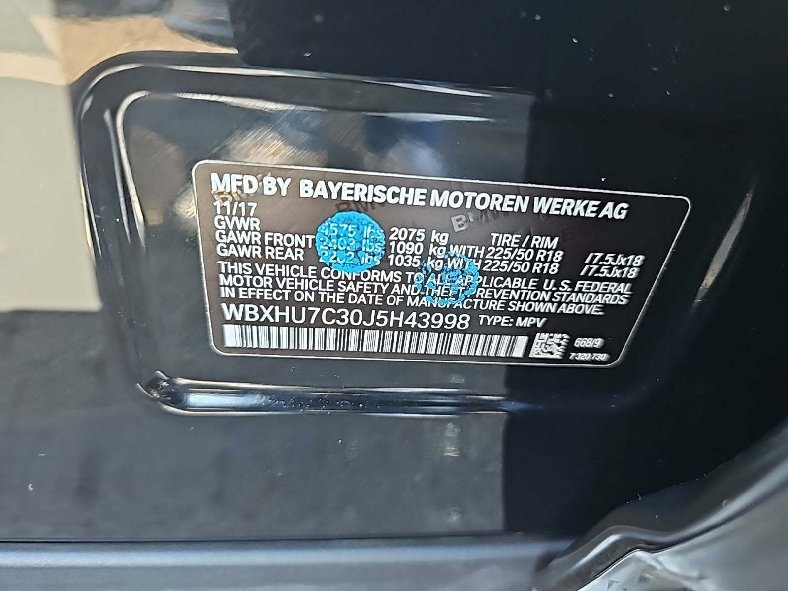 2018 BMW X1 sDrive28i FWD