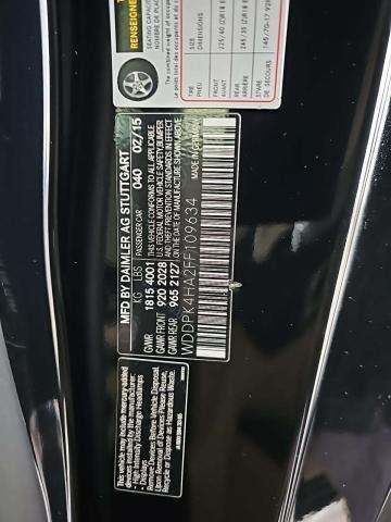 2015 Mercedes-Benz SLK SLK 250 RWD