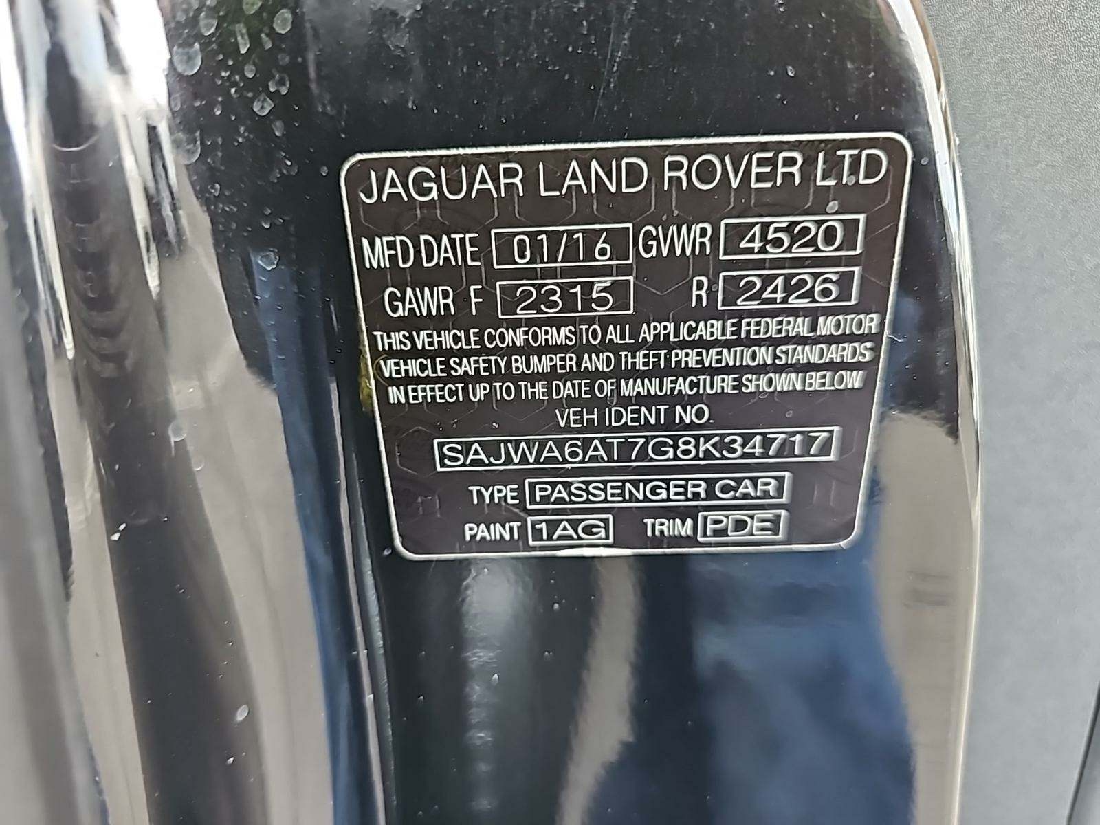 2016 Jaguar F-TYPE Base RWD