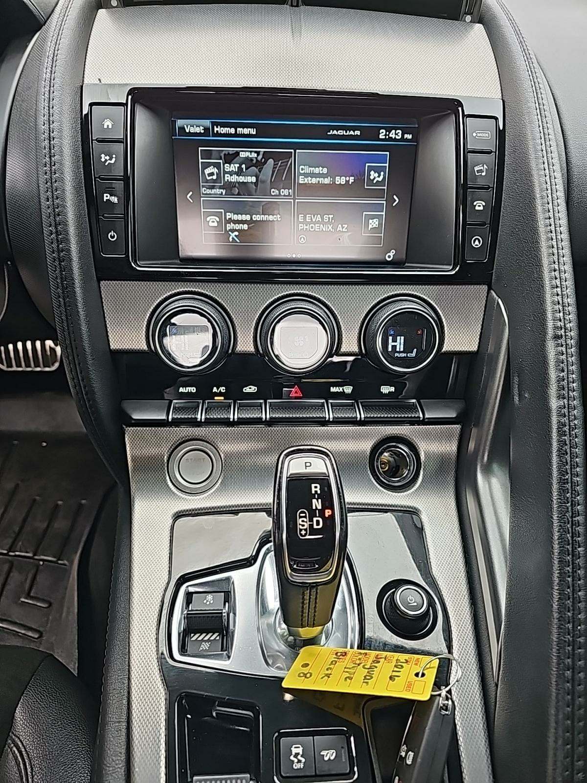 2016 Jaguar F-TYPE Base RWD