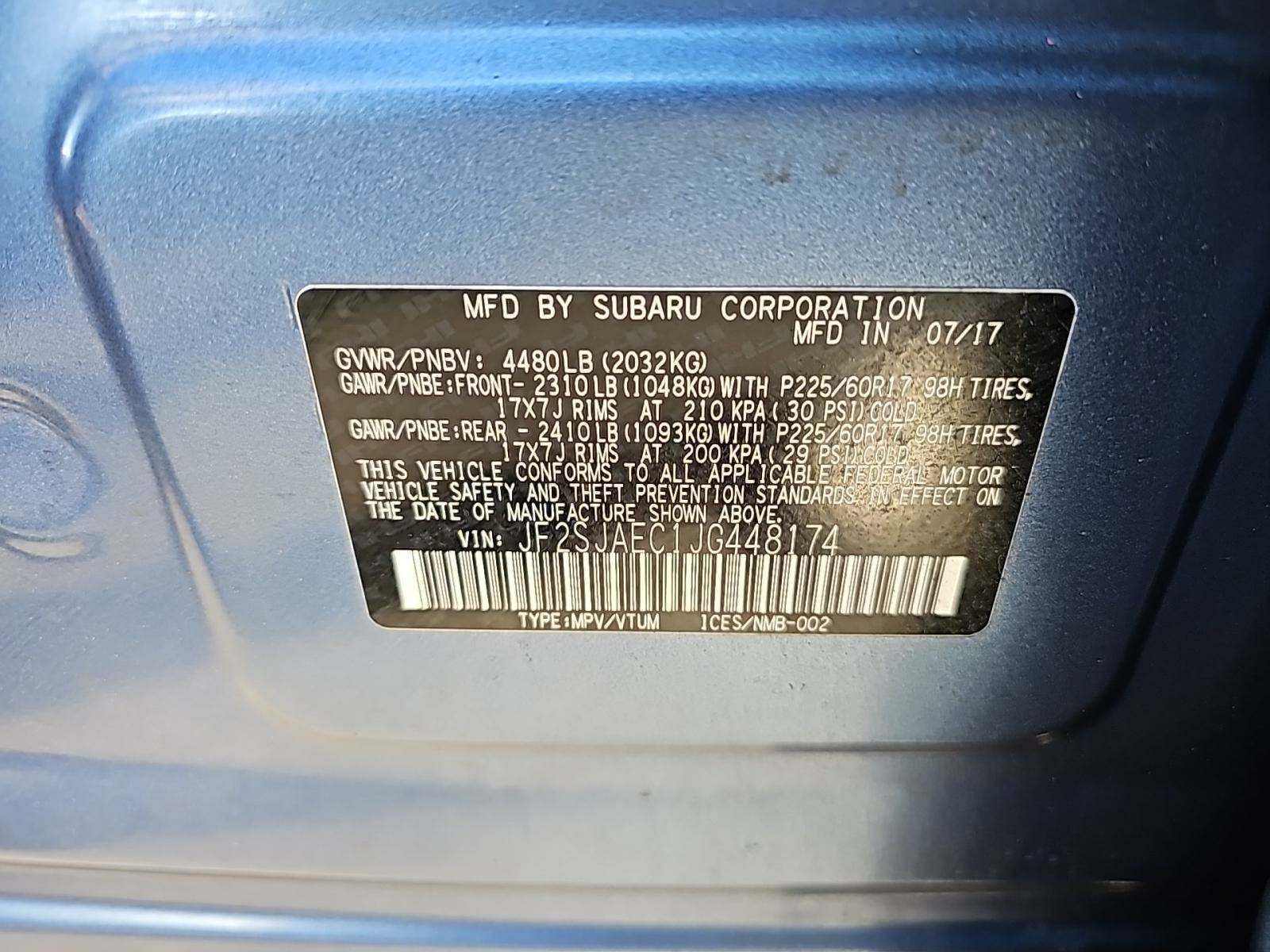 2018 Subaru Forester 2.5i Premium AWD