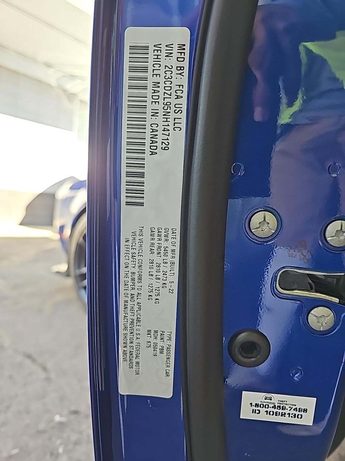 2022 Dodge Challenger SRT Hellcat Redeye Widebody Jailbreak RWD