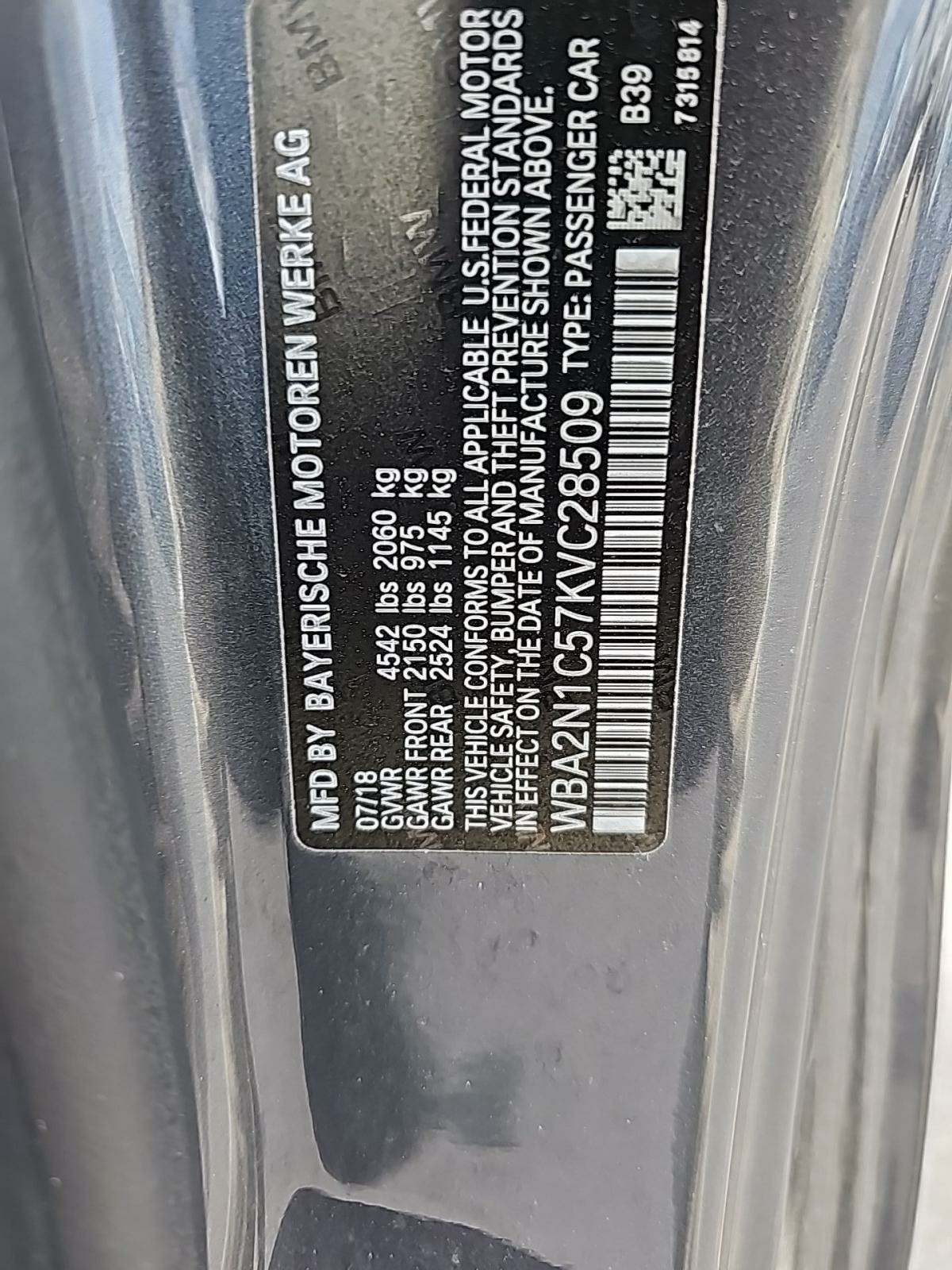 2019 BMW 2 Series M240i RWD