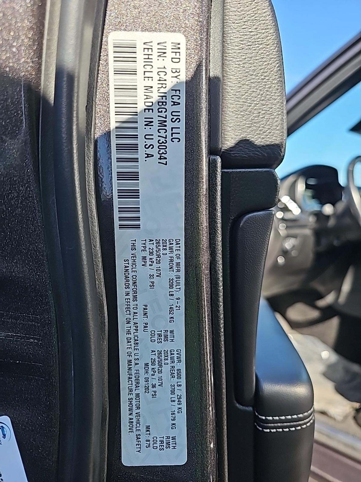 2021 Jeep Grand Cherokee Limited 80th Anniversary Edition AWD