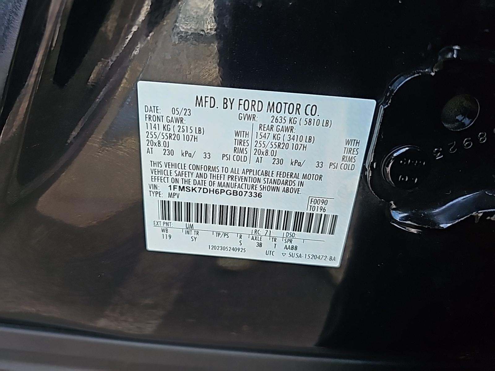 2023 Ford Explorer XLT RWD