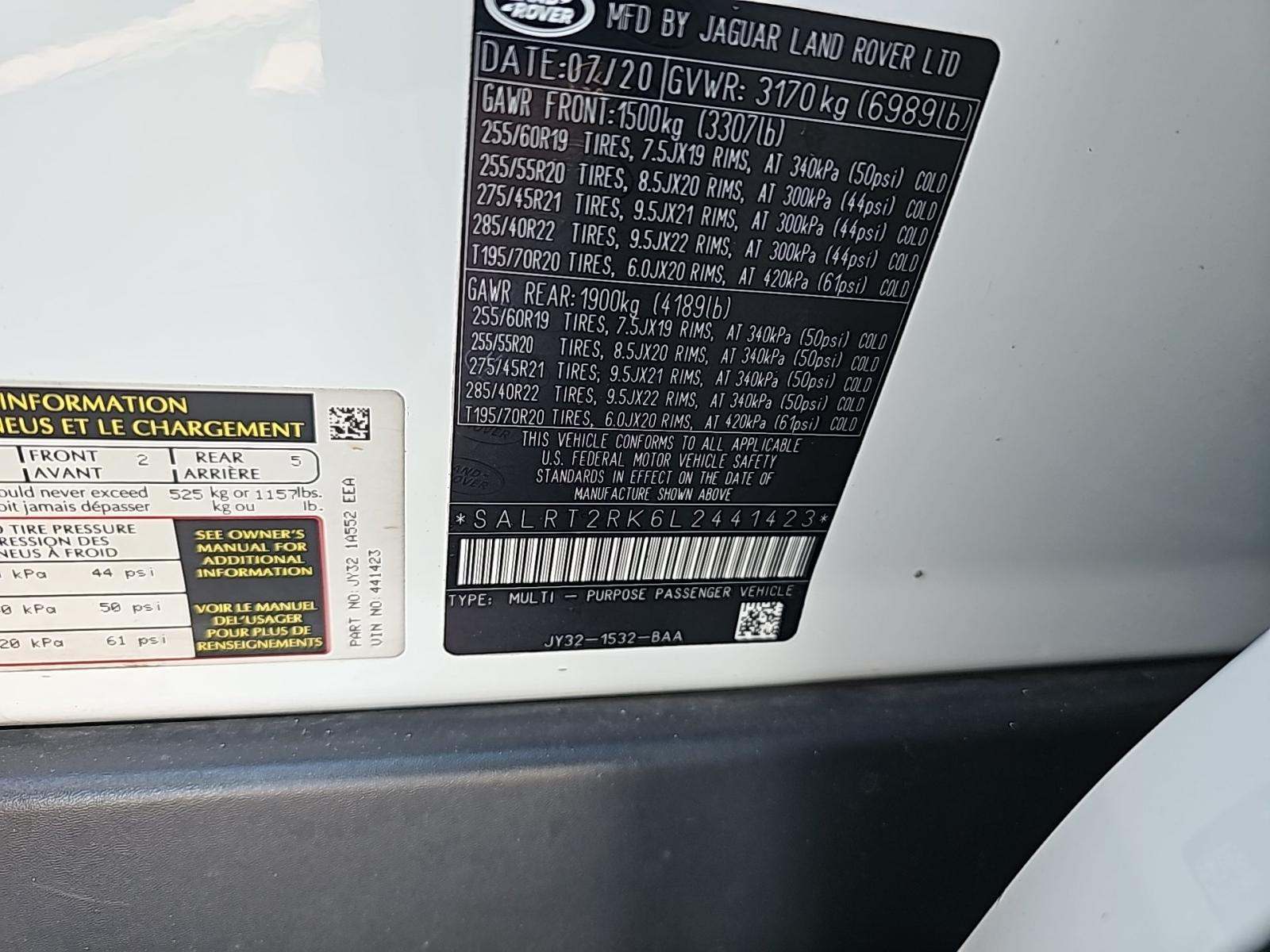 2020 Land Rover Discovery HSE Luxury AWD