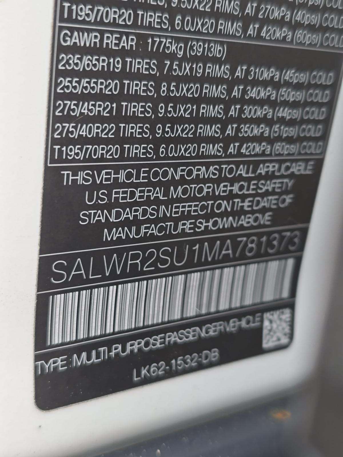 LAND ROVER RANGE ROVER SPORT - 1