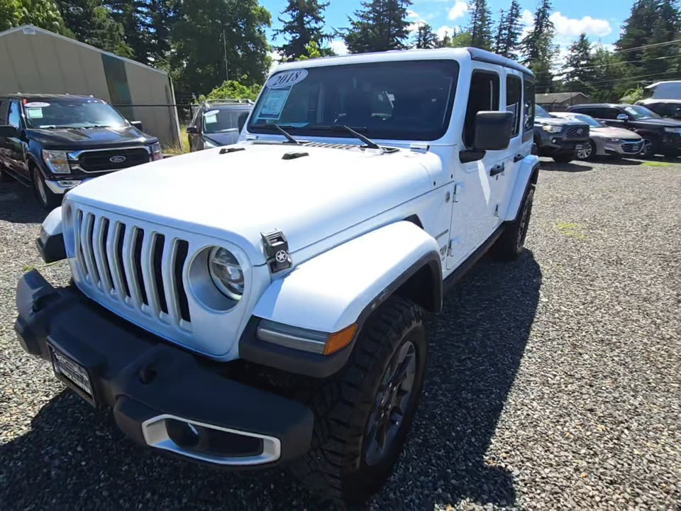 2018 Jeep Wrangler Unlimited Sahara AWD