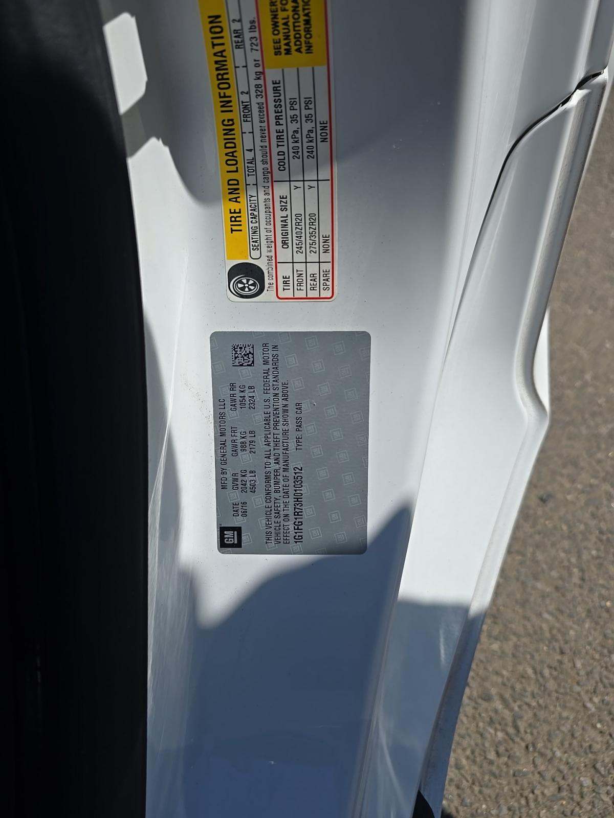 CHEVROLET CAMARO - 5