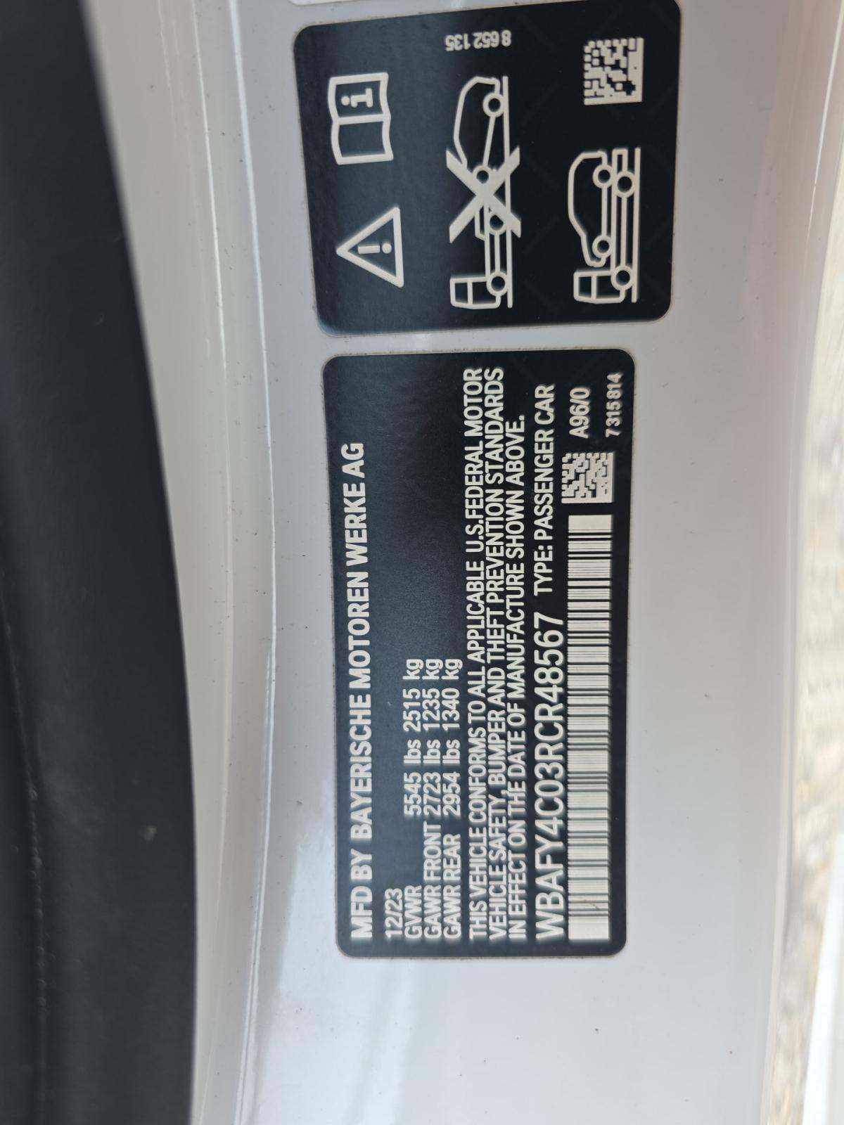 2024 BMW 8 Series M850i xDrive AWD