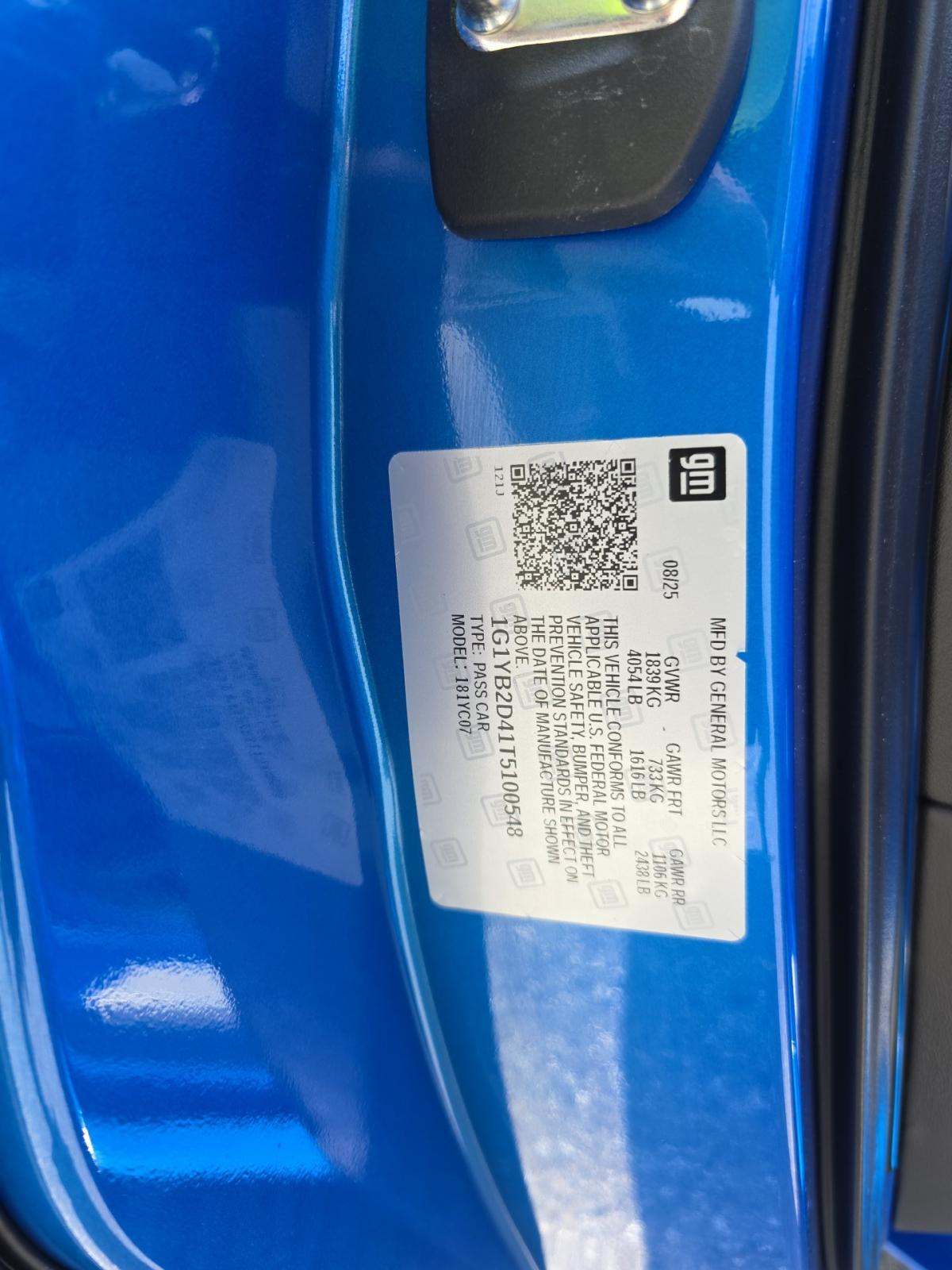 CHEVROLET CORVETTE - 1