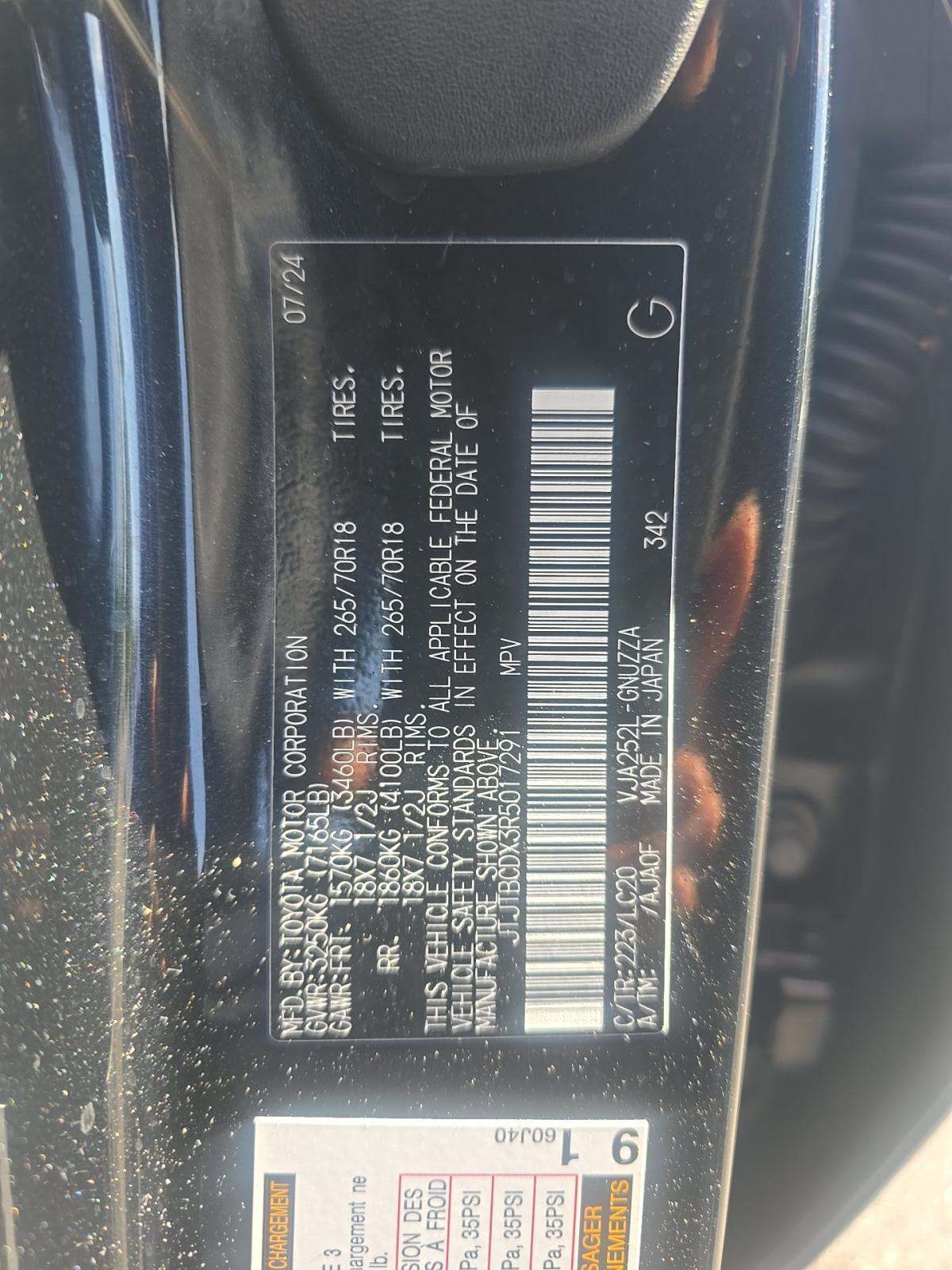 2024 Lexus GX GX 550 Overtrail AWD