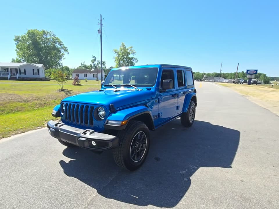 2021 Jeep Wrangler Unlimited Sport 80th Anniversary AWD