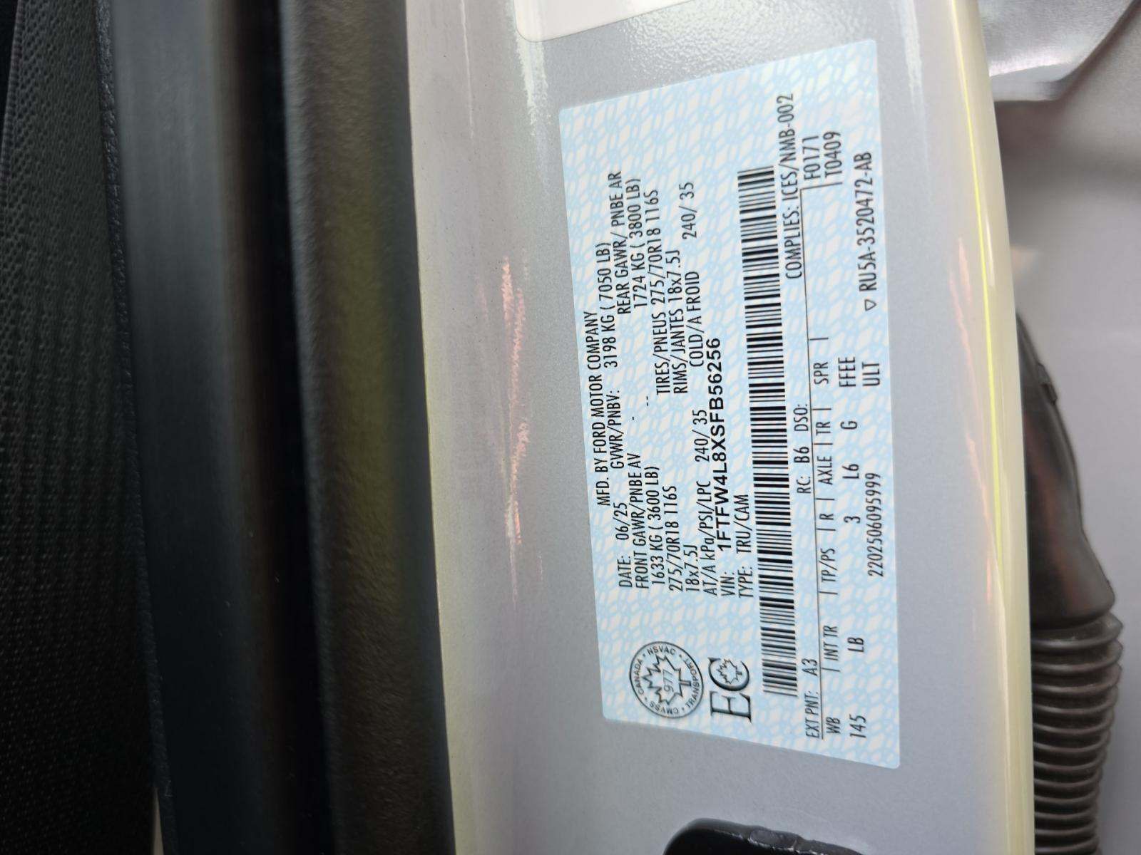 2025 Ford F-150 Tremor AWD