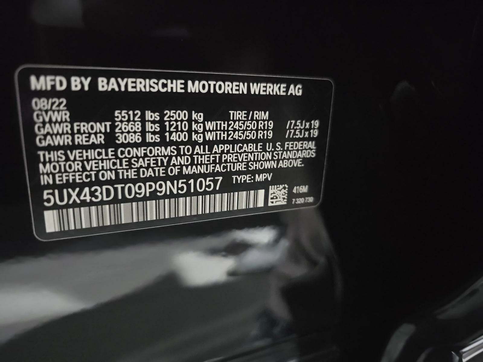 2023 BMW X4 M40i AWD