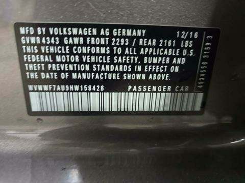 2017 Volkswagen Golf R 2.0T AWD