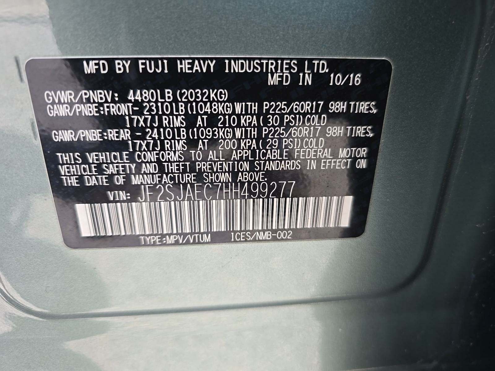 2017 Subaru Forester 2.5i Premium AWD