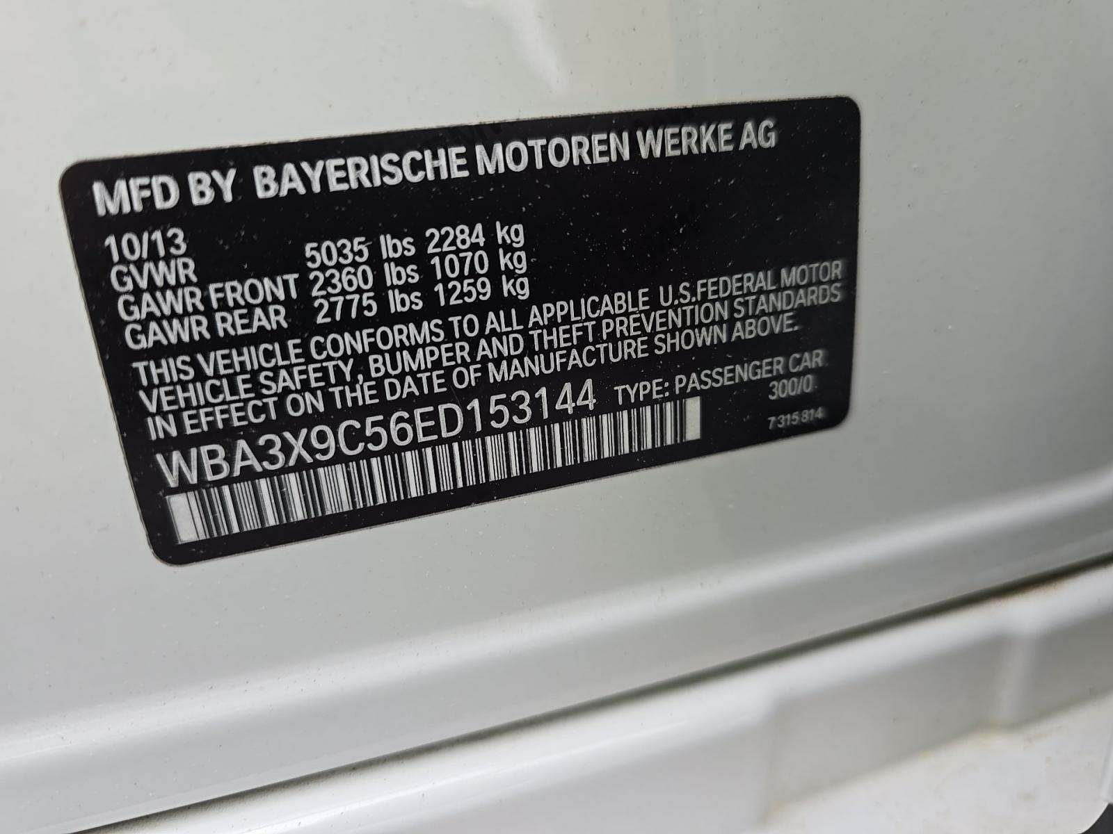 2014 BMW 3 Series 335i xDrive AWD