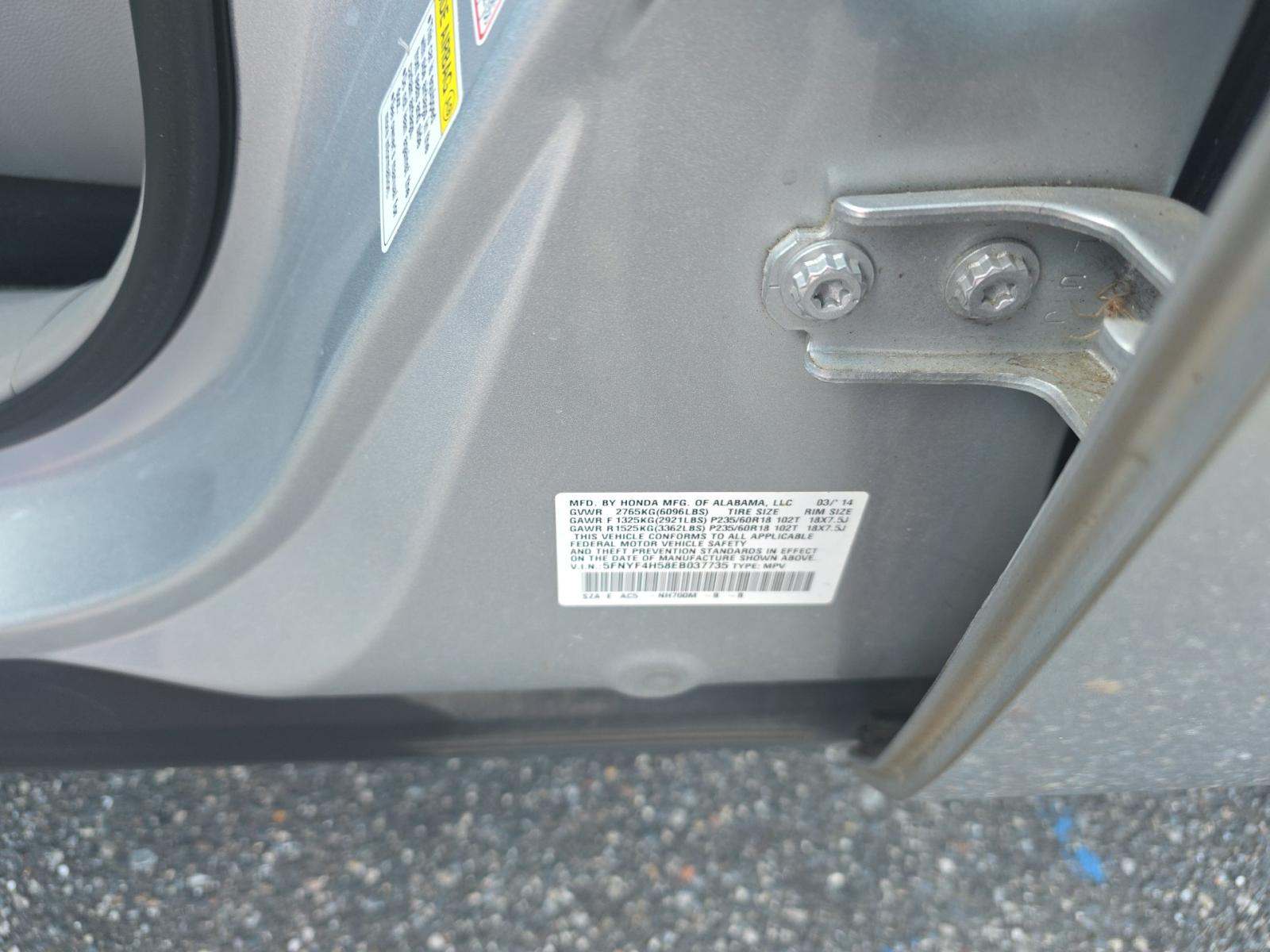 2014 Honda Pilot EX-L AWD