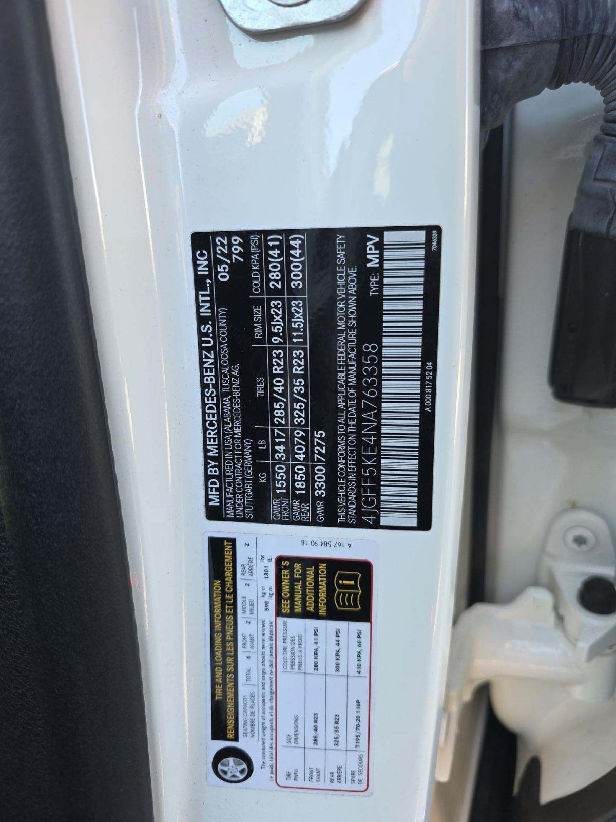 2022 Mercedes-Benz GLS GLS 450 AWD