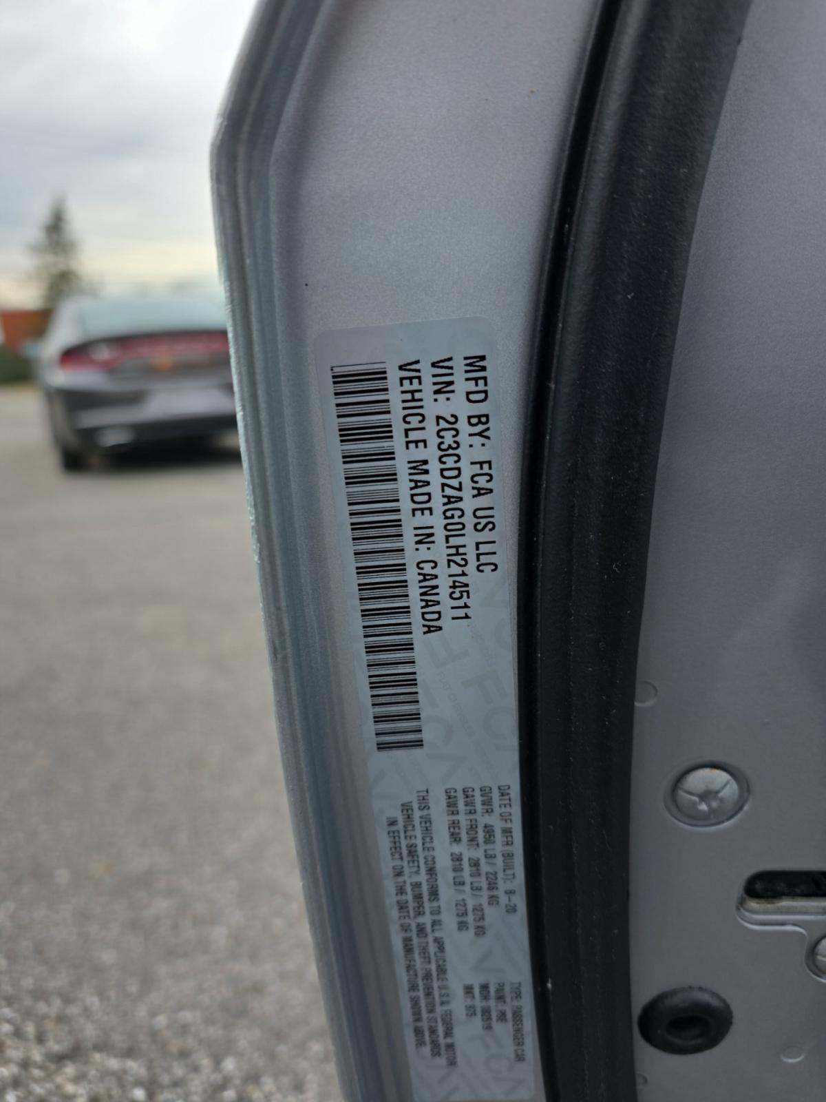 2020 Dodge Challenger SXT RWD