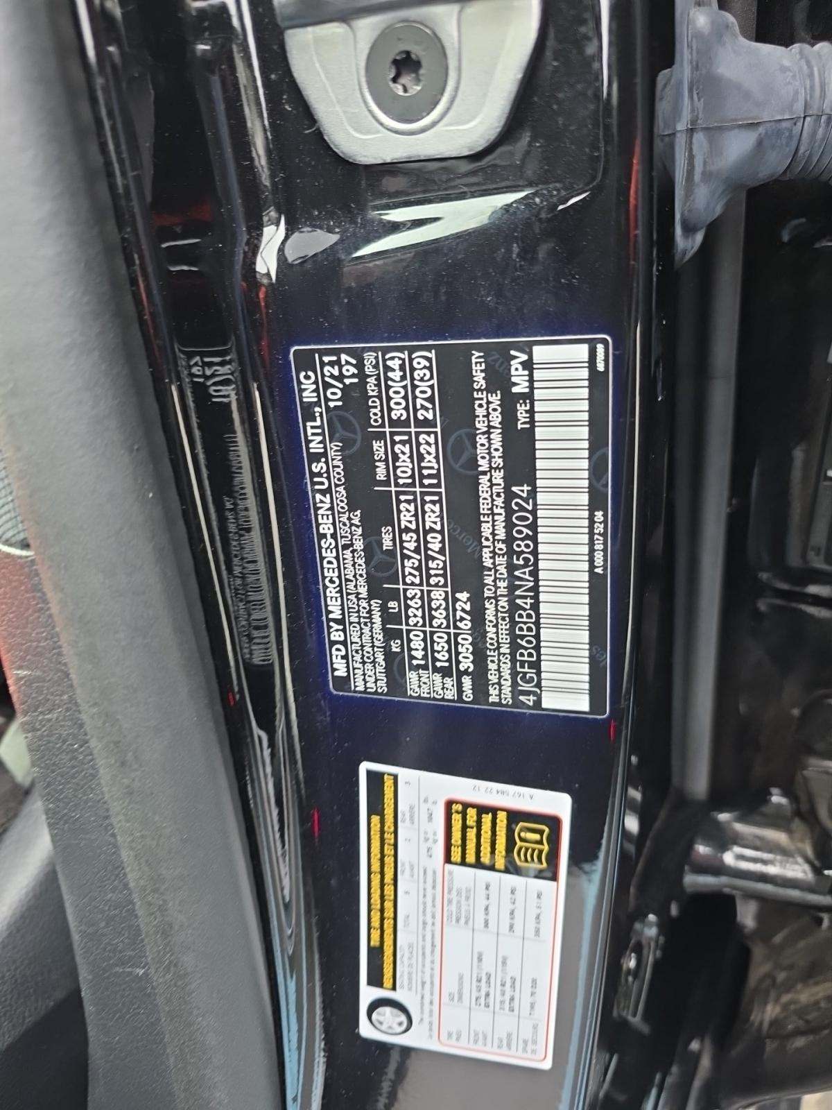 2022 Mercedes-Benz GLE AMG GLE 53 AWD