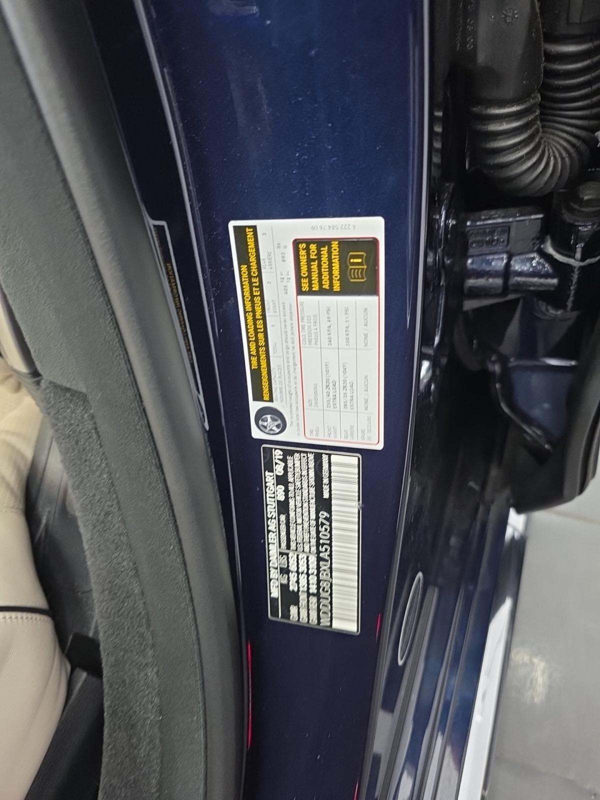 2020 Mercedes-Benz S-Class AMG S 63 AWD