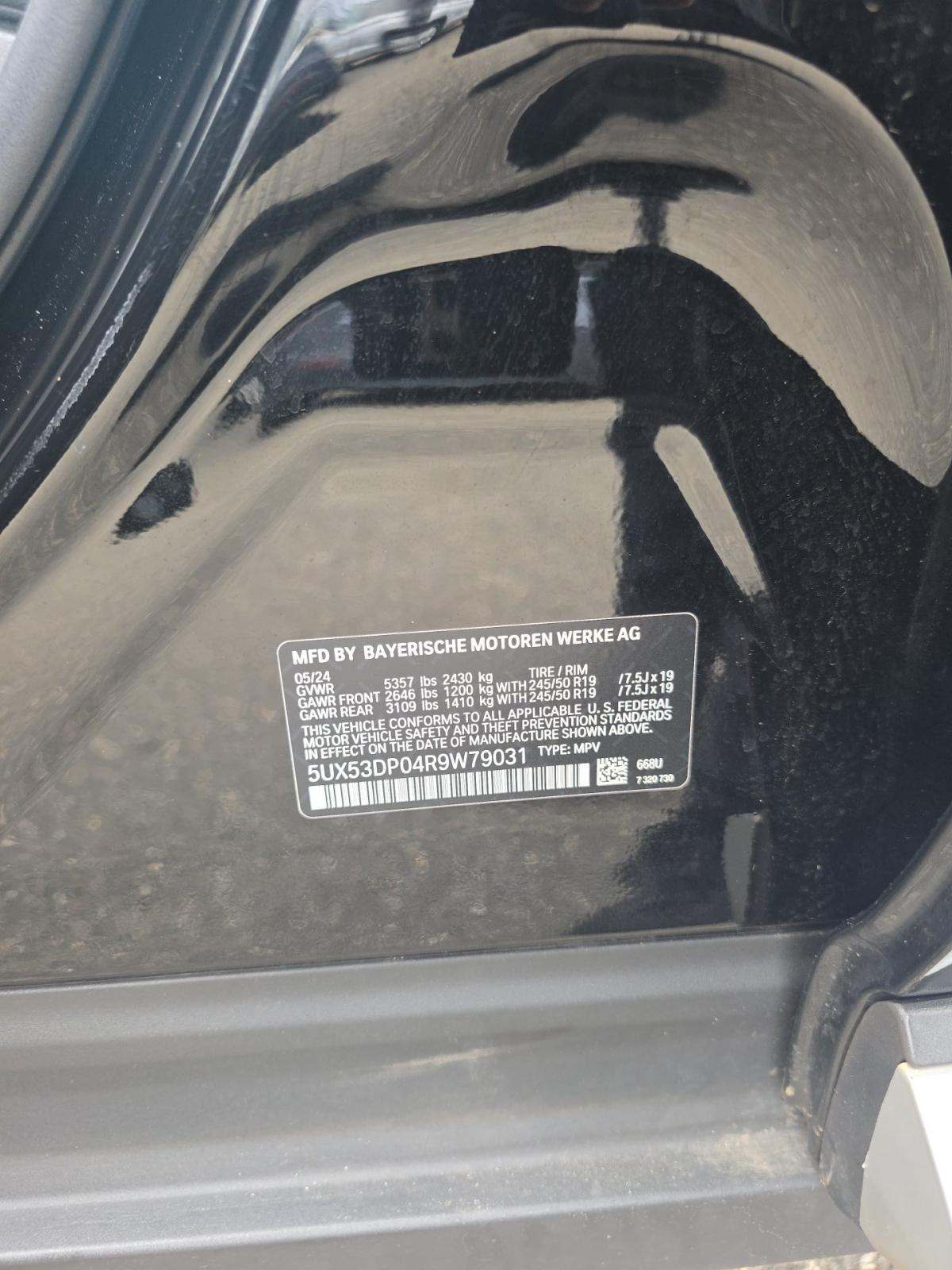 2024 BMW X3 xDrive30i AWD